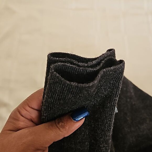 Jacob Fitted Long Sleeves Wool Midi Dress Gray XS - Picture 12 of 16